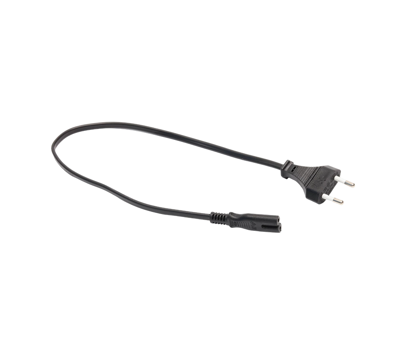 JT007/FY001+ST2/FY-ST2 2,5 A 250 V zweipoliger Stecker nach europäischem Standard mit IEC C7-Stecker