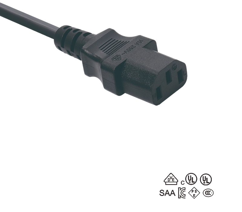 JT-ST3 IEC-Stecker, Buchse C13 für universelle Standards