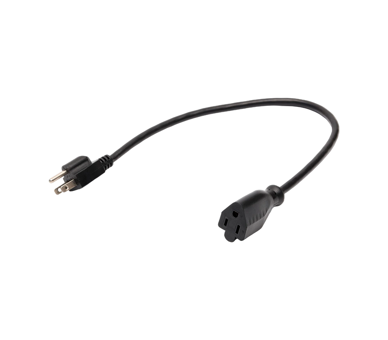 JT-3/FY-3+JT-3Z 15A 125V Dreipoliger Stecker nach amerikanischem Standard mit Buchse