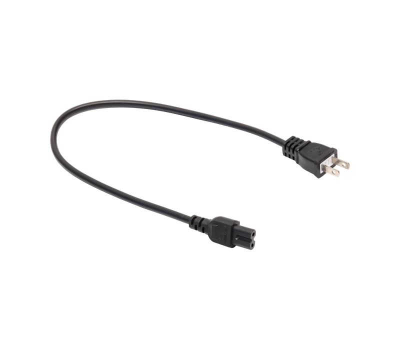 J2-7/12/15+JT-ST2 15A 125V Japan Zweipoliger Stecker mit hochtemperaturbeständigem IEC-Stecker C7