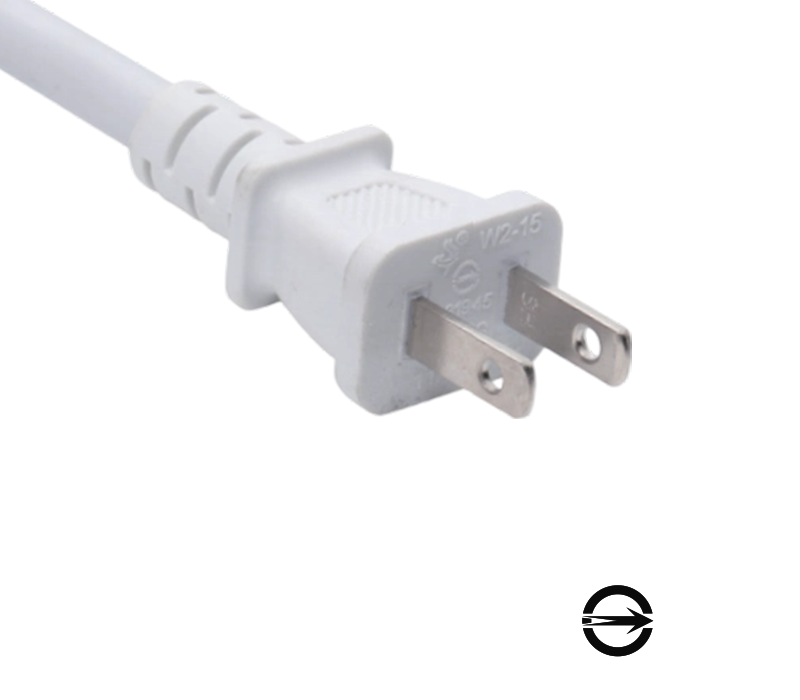 W2-15 15A 125V Zweipoliger Taiwan-Standardstecker