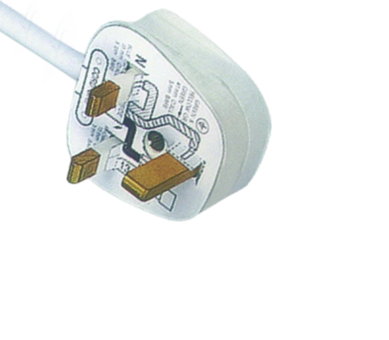 JT006 13 A 250 V 3-poliger abnehmbarer Stecker nach britischem Standard
