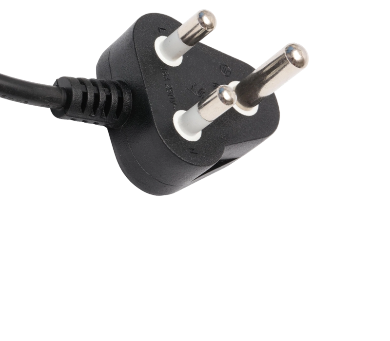 N3-16 16A 250V dreipoliger südafrikanischer Stecker