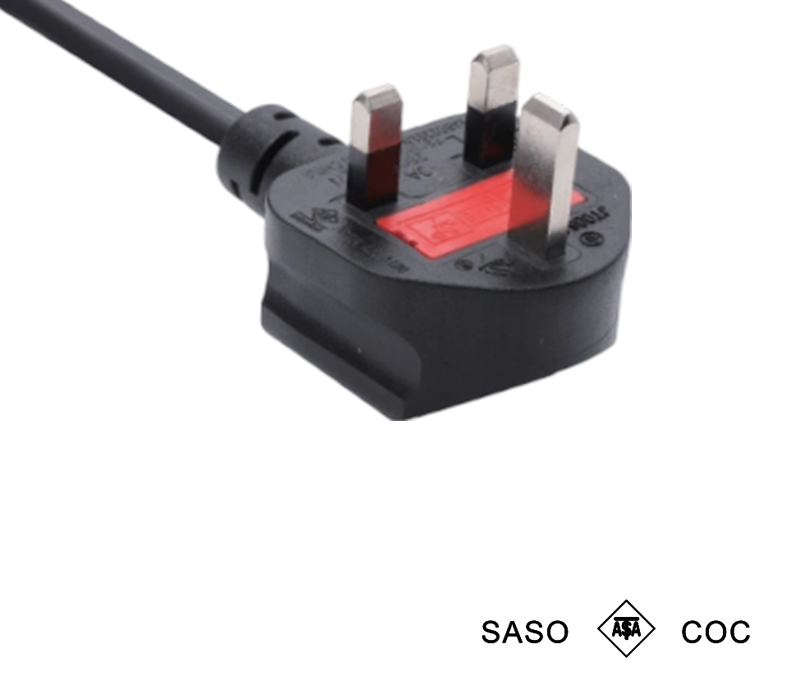 JT006A 13A 250V britischer dreipoliger Stecker mit Sicherung