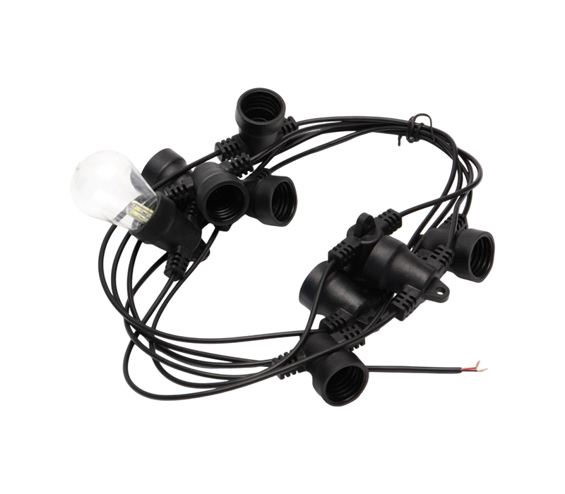 LED-Lichterkette mit G45-Glühbirnen nach europäischem Standard